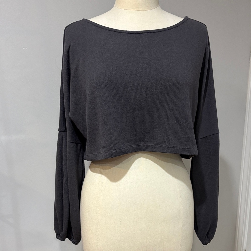 HYFVE Charcoal Gray Women's Blouse